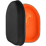 Geekria EJB54 UltraShell Headphones Case / Hard Shell Carrying Case / Headset Protective Travel Bag with Space for Cable, AMP, Earpads, iPod, Parts and Accessories (Black Lycra)