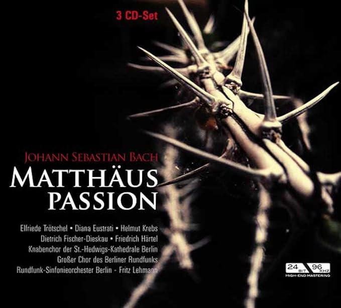Bach St Matthew Passion Imslp