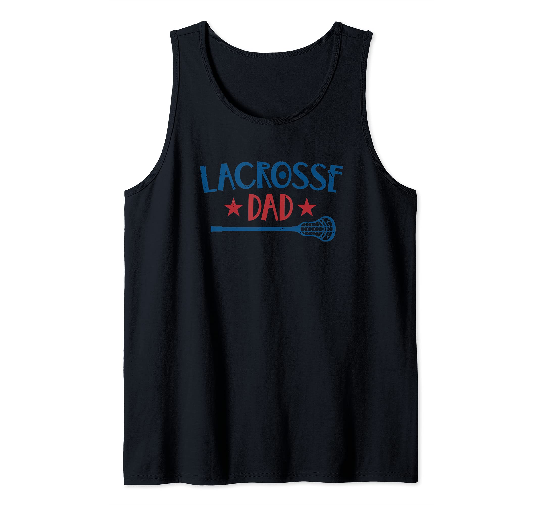 Lacrosse Dad Funny Lacrosse Goalie Player Coach Team Tank Top