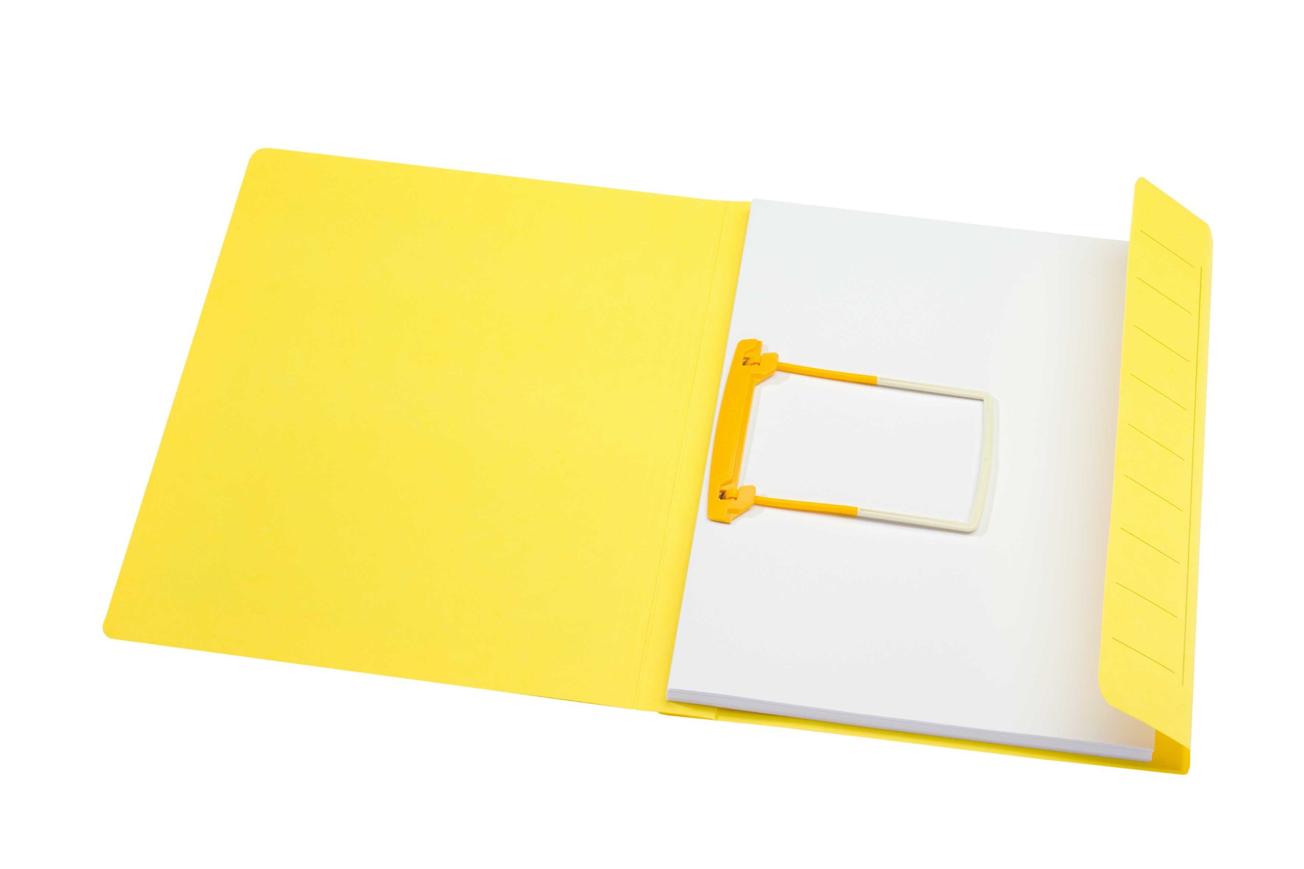 Jalema: Secolor Cardboard Combi File/Jalema Clipfile - Yellow