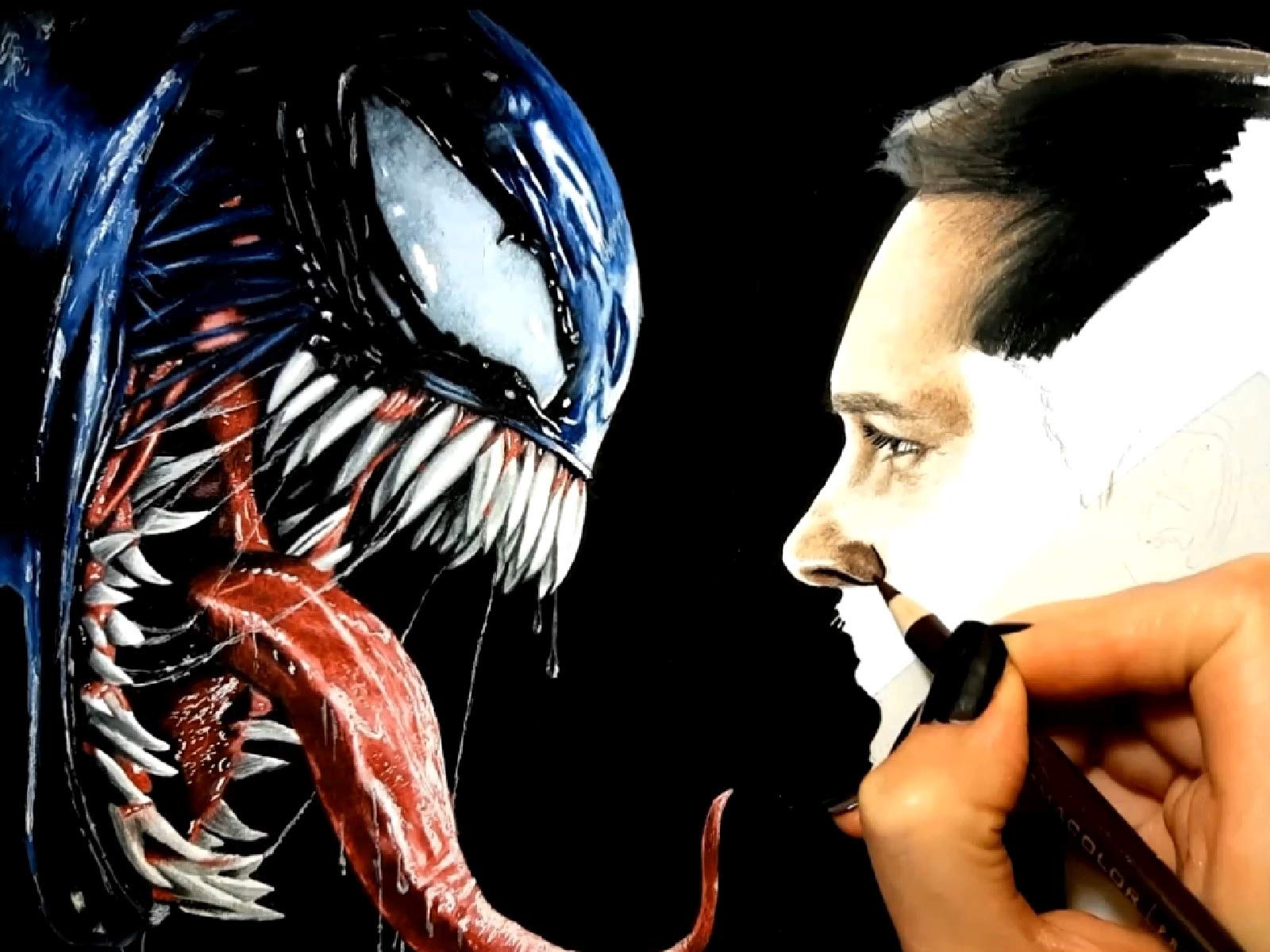 Watch Drawing Venom and Tom Hardy Prime Video Watch Drawing Venom and Tom Hardy Prime Video