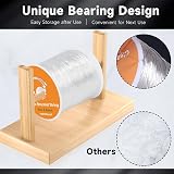 Alyvisun Clear Bracelet String 0.5mm 0.8mm Elastic 100m Spool DIY Jewelry view 3