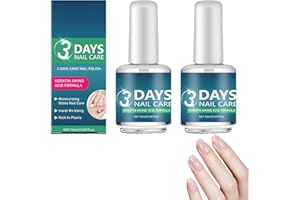 3 Days Nail Care Oil with Keratin, Fast Strengthening & Hydrating for Dry, Weak & Fragile Nails, Strengthen & Hydrate Nails (