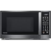 TOSHIBA ML4-EM12PA(BS) Countertop Microwave Oven with Stylish Design As Kitchen Essentials, Smart Sensor, 13 Auto Menus&Mute