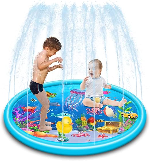 baby sprinkler mat