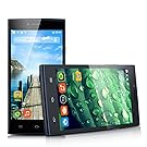 THL T6C Newest 5.0" Android 5.1 Unlocked 3G Smartphone -- Ultrathin 1GB/8GB MT6580 Quad-Core 1.3GHz GSM/WCDMA Dual SIM Card Dual Standby Mobile Phone GPS OTA WIFI SIM-Free Phablet (Black)