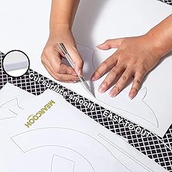 MEARCOOH 2-Pack 10mm Thick White Eva Foam Sheets