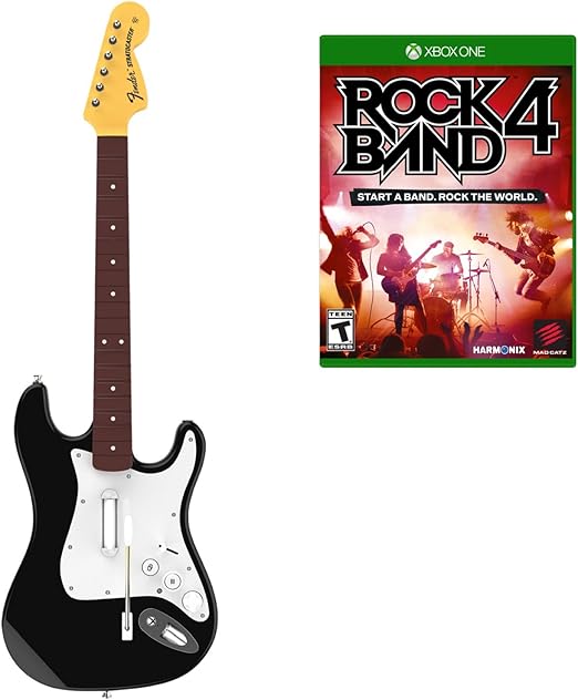 mad catz rock band 4 wireless fender stratocaster for xbox one stores