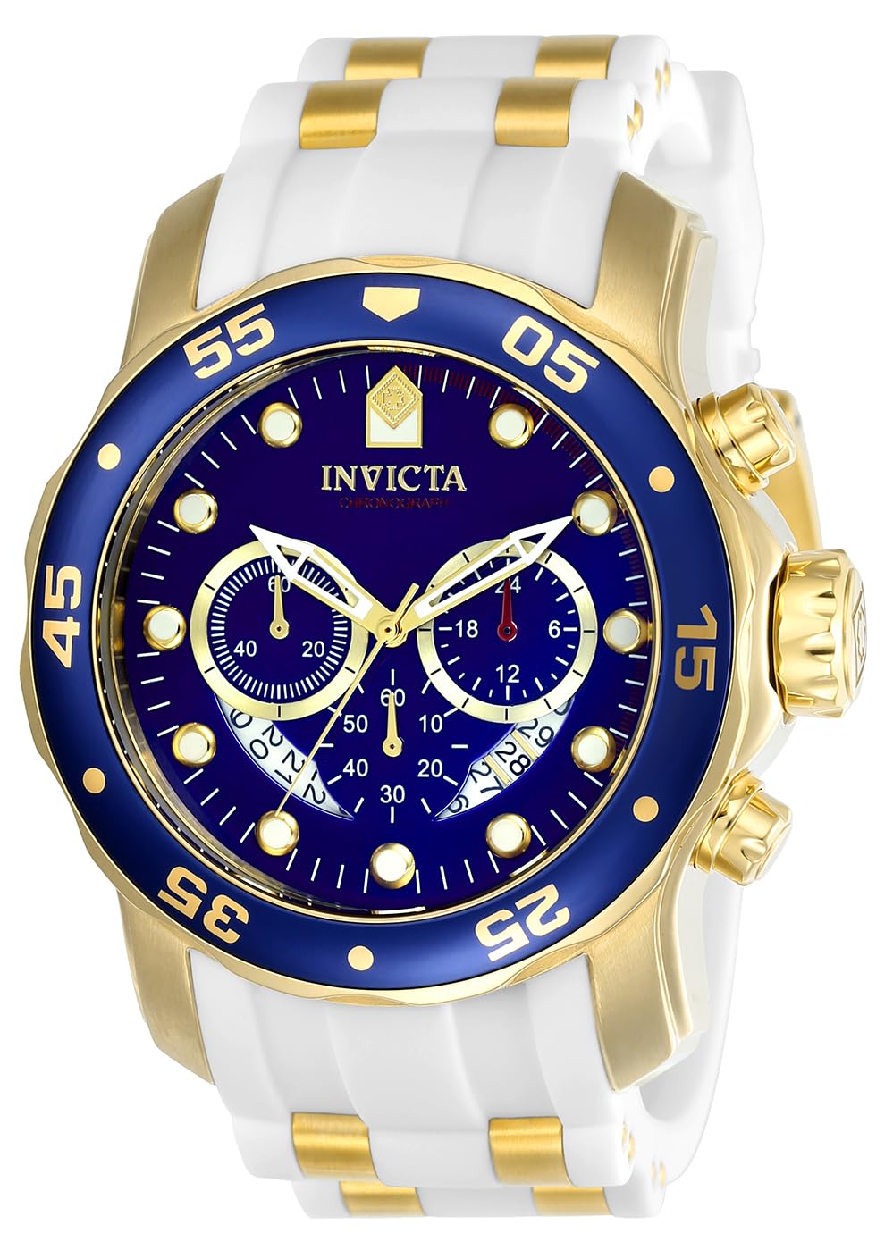 Invicta Men's 20288 Pro Diver Analog Display Quartz Gold Watch Image