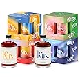 Full Kin Kit by Kin Euphorics, Non Alcoholic Spirits, Adaptogen Drinks, 16 8 Fl Oz Cans (Kin Spritz, Kin Bloom, Actual Sunshine, Lightwave), 2 x 16.9 Fl Oz Bottles (High Rhode, Dream Light)