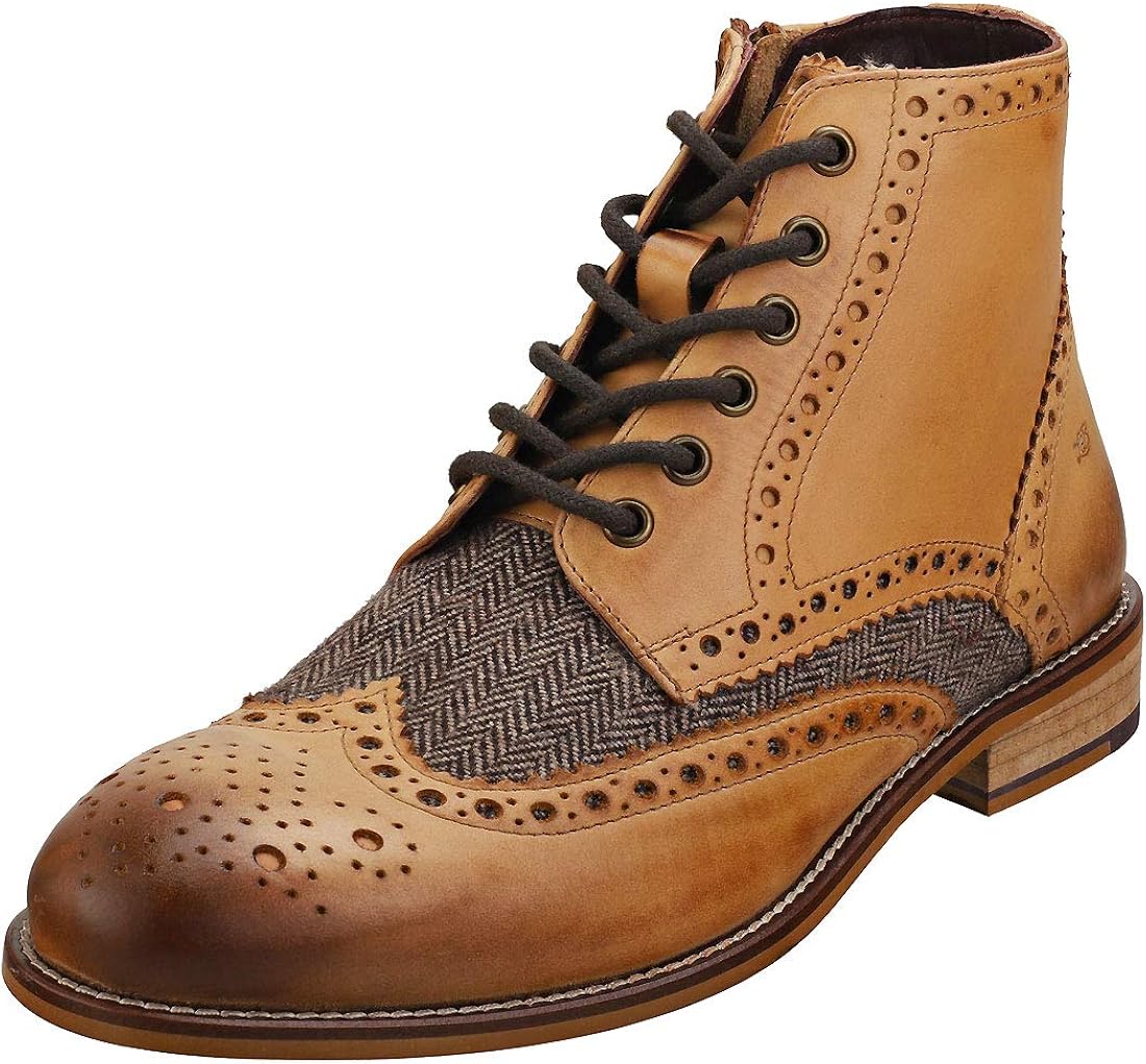 London Brogues Gatsby Six Eyelet Mens Brogue