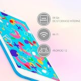 SPC Gravity 3 Mini Kids Tablet 8" HD 4GB RAM 64GB Android 12 Blue USB-C GPS view 4