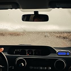 Car Clocks and Temperature with Fahrenheit Blue