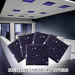 Patelai 8 Pack Fluorescent Light Covers for