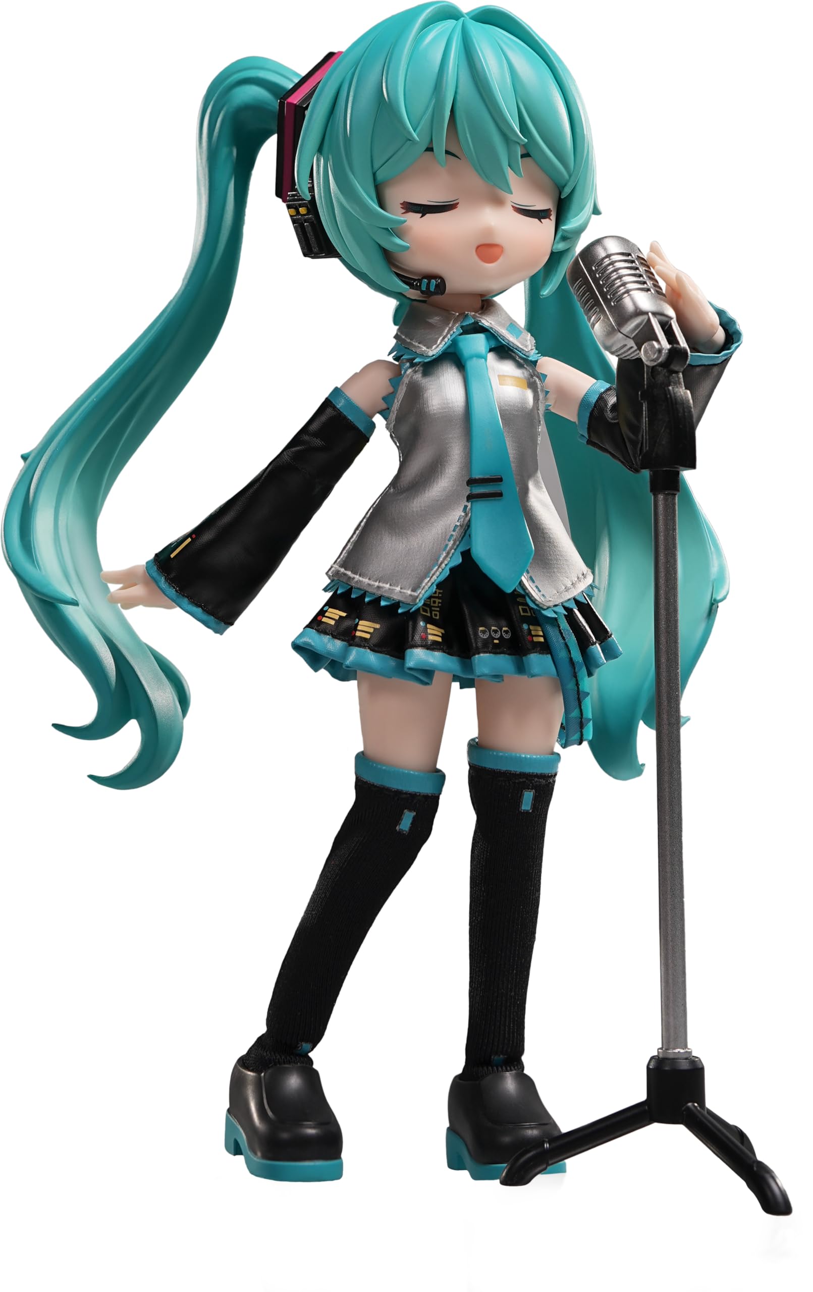 BLOKEES Miku DaaLaMode Series 01 Hatsune Miku Official Outfit Action Character Model Kit. Toys for Home Decor, Toy Set Collectible Gift for Kidults and collectors