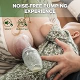 haakaa Manual Breast Pump 4oz Silicone Milk Collector Gray Patented view 5
