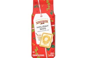 Pepperidge Farm Chessmen Holiday Nog Flavored Butter Cookies, 6.4 Oz Bag