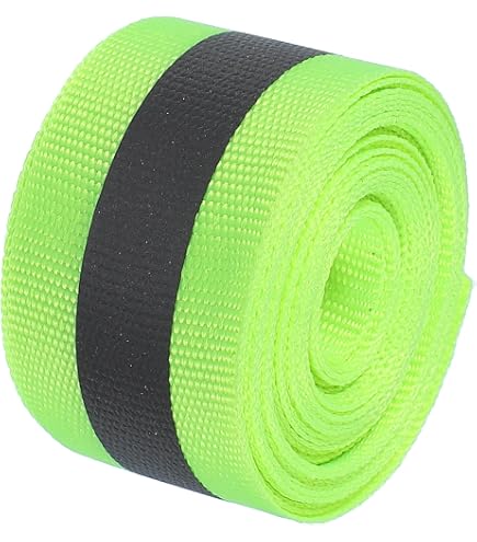 PATIKIL Reflective Sew-On Tape Strip - 2 Inch X 50 Ft, Fluorescent Green, High Visibility Safety Fabric For Clothing & Gear - View #8