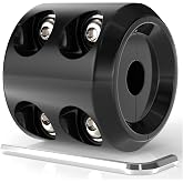BFXM Winch Stopper for Cable, Rubber Winch Cable Stopper with Allen Wrench | Protect Winch Rope from Wear and Tear, Winch Accessories for ATV, UTV, Truck (Black)