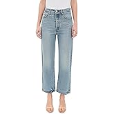 Levi's Womens Premium Ribcage Straight Ankle Jeans