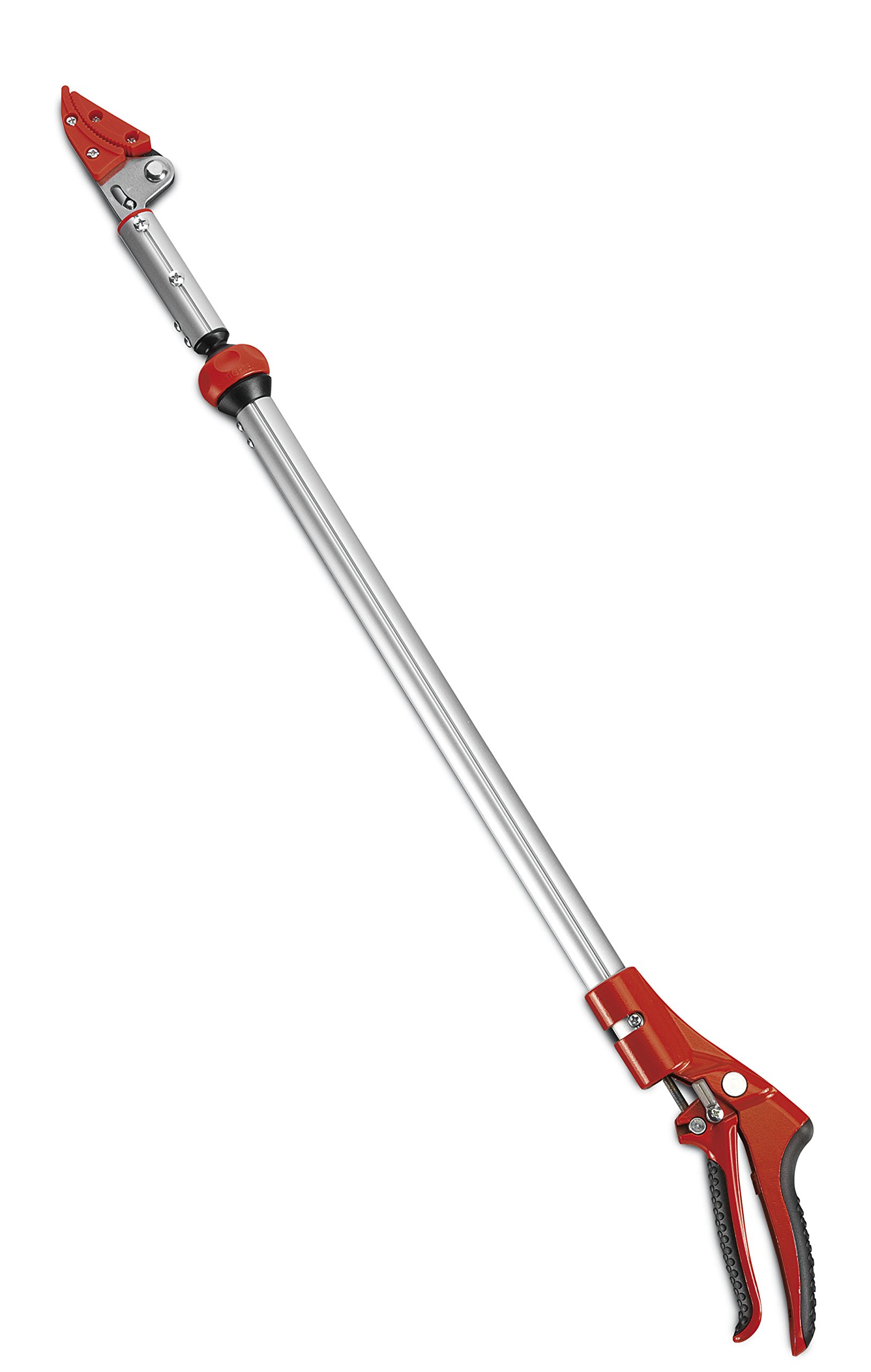 AUSONIA - 35136 Long Reach Pruner Pruning Shears Scissors Tree Branches CM 77 with Adjustable Angle Head