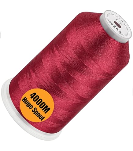 Ezeez　【theredthread】 Amazon.com: New brothread - Single Huge Spool 5000M Each