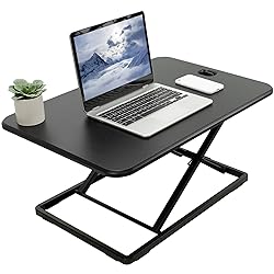 VIVO Ultra-Slim Single Top Height Adjustable