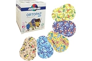 Ortopad® Bamboo Boys Eye Patches, 50/Box (Junior Size, 0-2 yrs) Blue Camo Pack