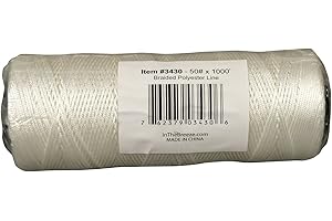 In the Breeze Bulk Braided Kite Line, 50 Lb X 1000-Feet