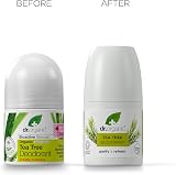 Dr Organic Tea Tree Deodorant Aluminium Free 50ml Vegan Cosmos Organic view 5