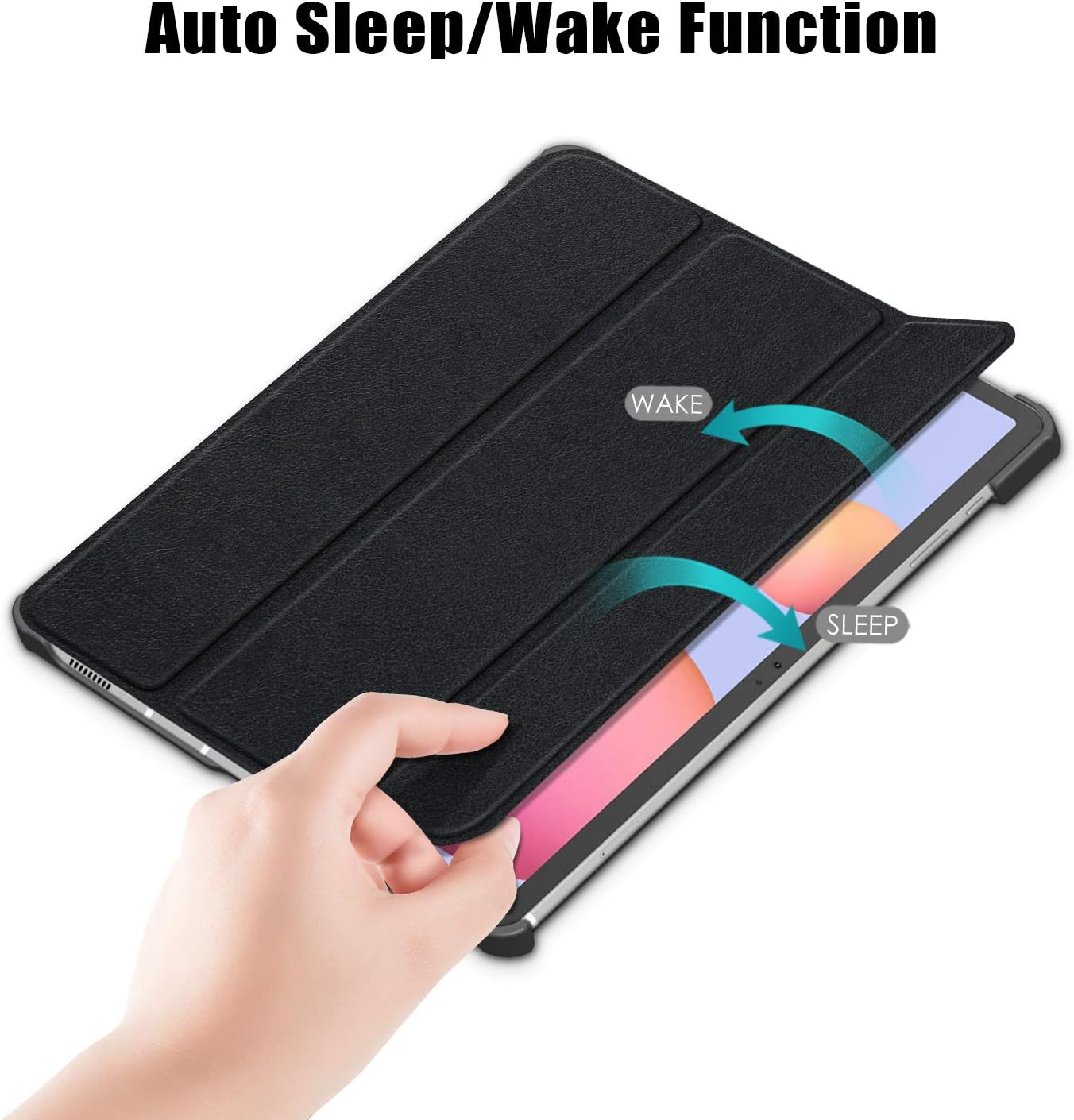 Acelive Tab S7 Case, Case Cover for Samsung Galaxy Tab S7 SM-T870 SM-T875 11 inch Tablet 2020, black - Image 4