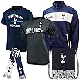 Icon Sports Ultimate Fan Pack: Officially Licensed Tottenham Hotspur Soccer Bag, Scarf, Jacket & Shirts Value Set, X-Large