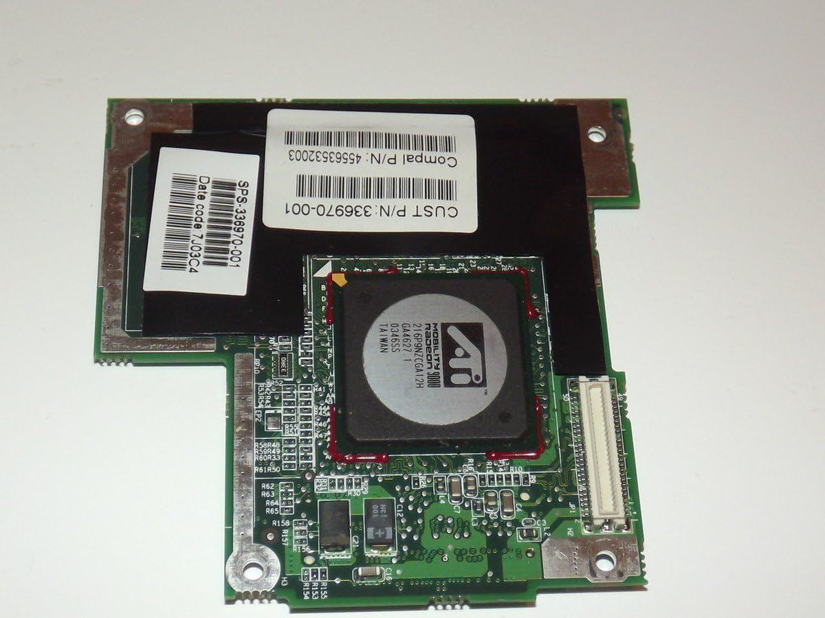 HP COMPAQ NX7000 HP PAVILLION ZT3000 Laptop Graphics Card VIDEO GRAPHICS CARD ATI Mobility RADEON 9000 336970-001 45563532003 ref:7