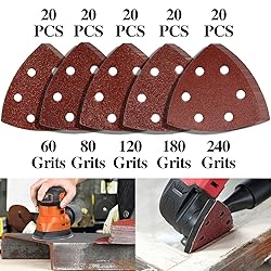 104Pcs 3-1/2 Inch 90mm Multi-Function Triangular