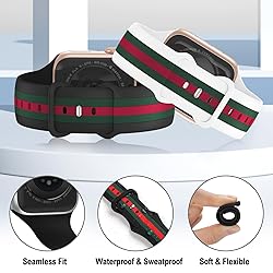 [2 Pack] Designer Bands Compatible with Apple Watch