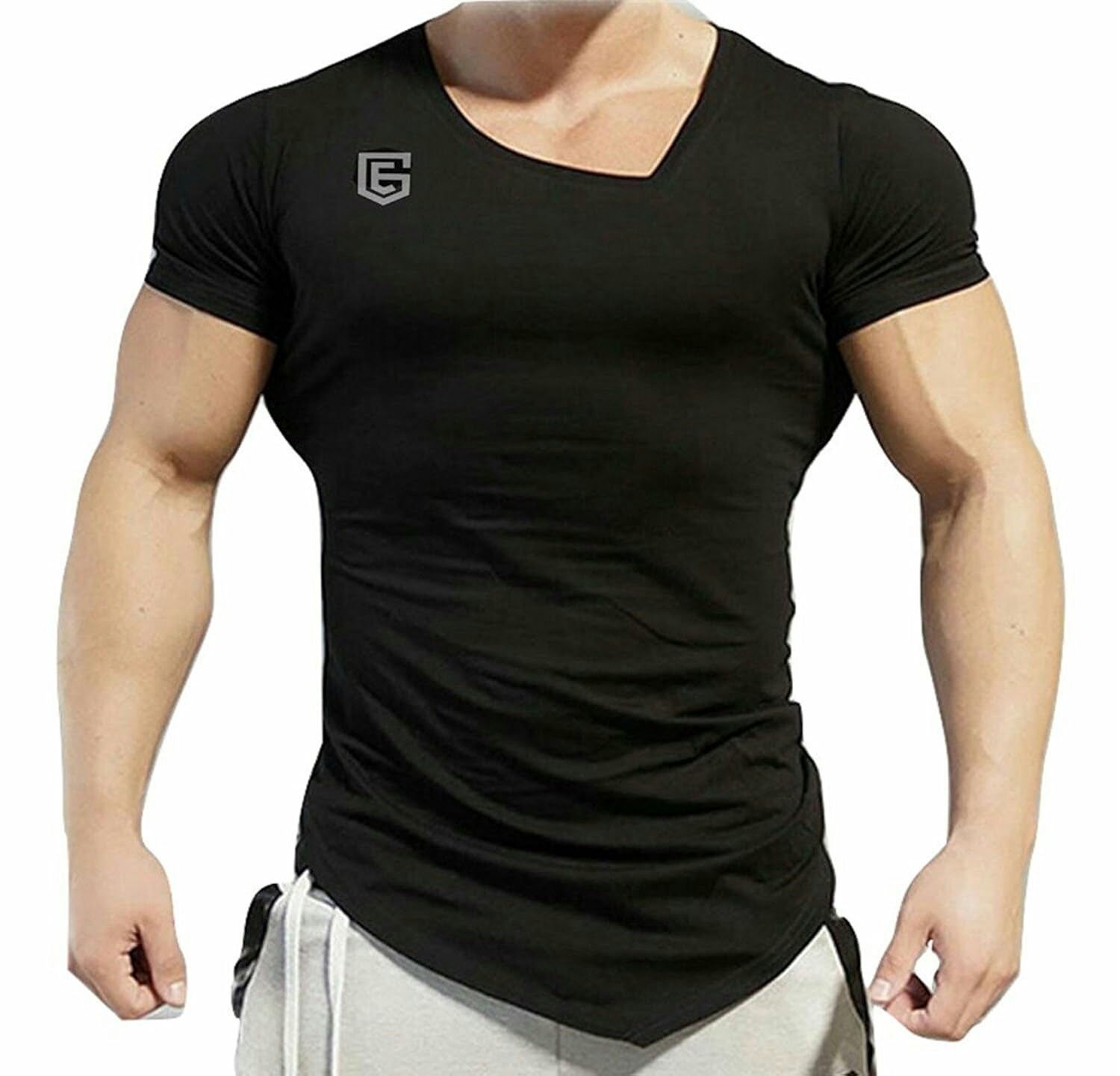 the eg store men's poly cotton sports t-shirt (fa-mfyu-2m8m_white)