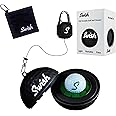 Tharos Distribution Swish Portable Golf Ball Cleaner – Clip-On Golf Accessory for Bag or Cart – Perfect Golf Gift