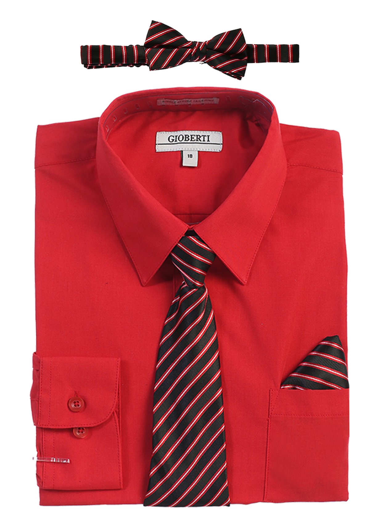 Gioberti Kids and Boys Long Sleeve Dress Shirt and
