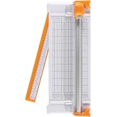 Fiskars Rotary Paper Cutter, Compact &amp; Portable, 12" Cut Length