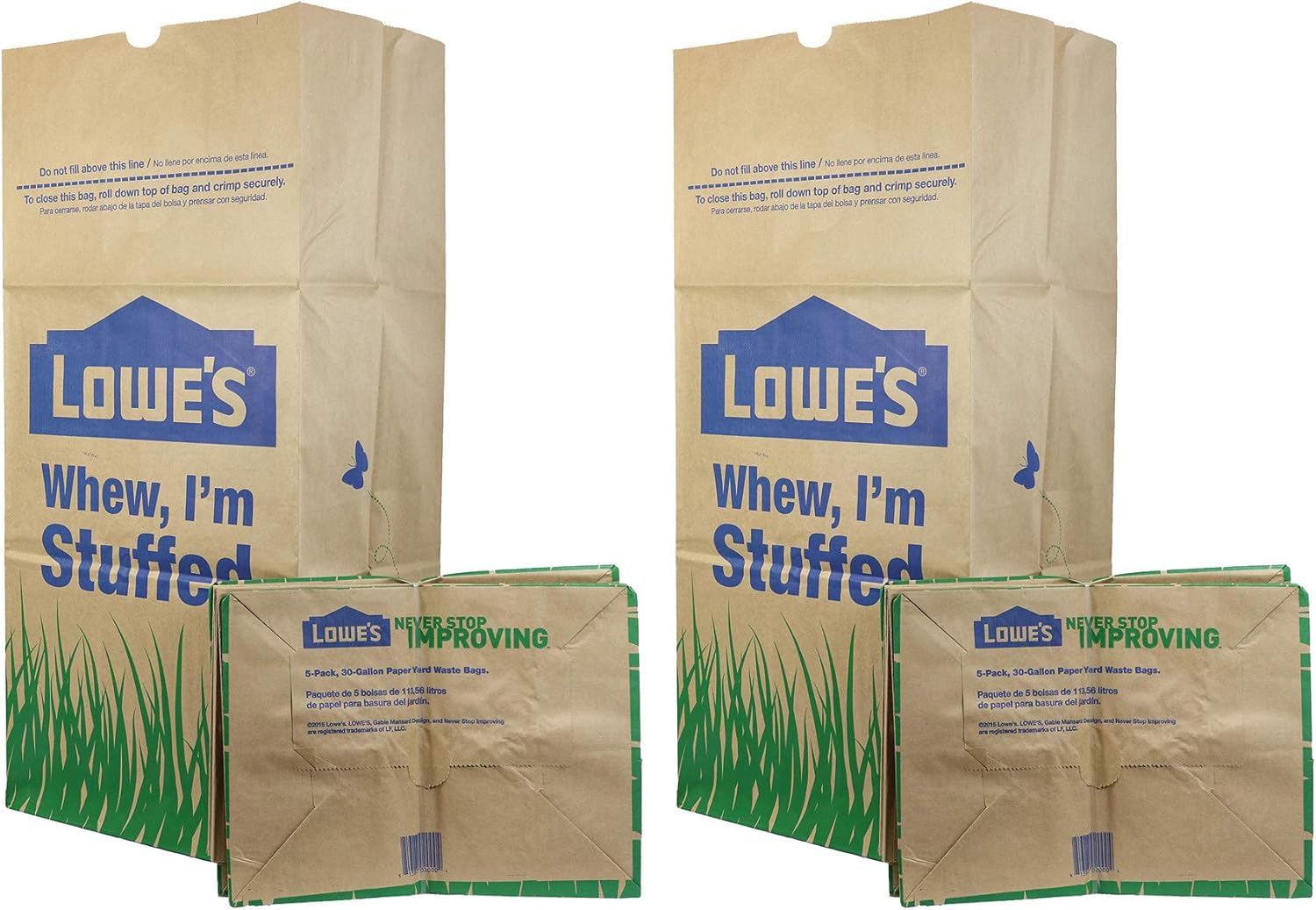 paper yard waste bags lowes