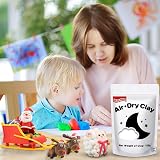 iFergoo Air Dry Clay Ultra Light Modeling White Clay Kids Craft view 7