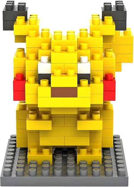 Amazon Loz ダイヤモンドブロック トイ ピカチュウ ブロック おもちゃ ブロック 9136 ブロック おもちゃ