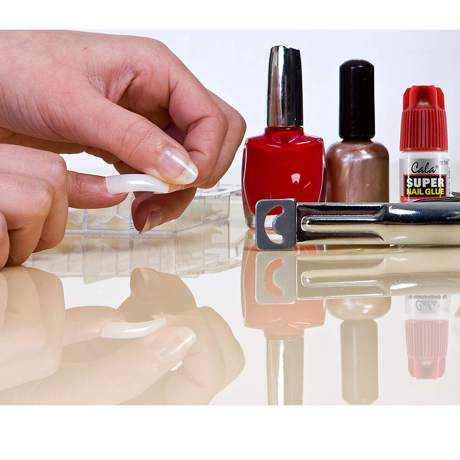 Cala 3 bottles Super nail Glue professional Salon Quality,Quick and Strong Nail liquid adhesive