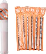 HPMAISON 6-Piece Auger Bit Set 230mm Hex Shank Woodworking Drill Bits 6-16mm view 8