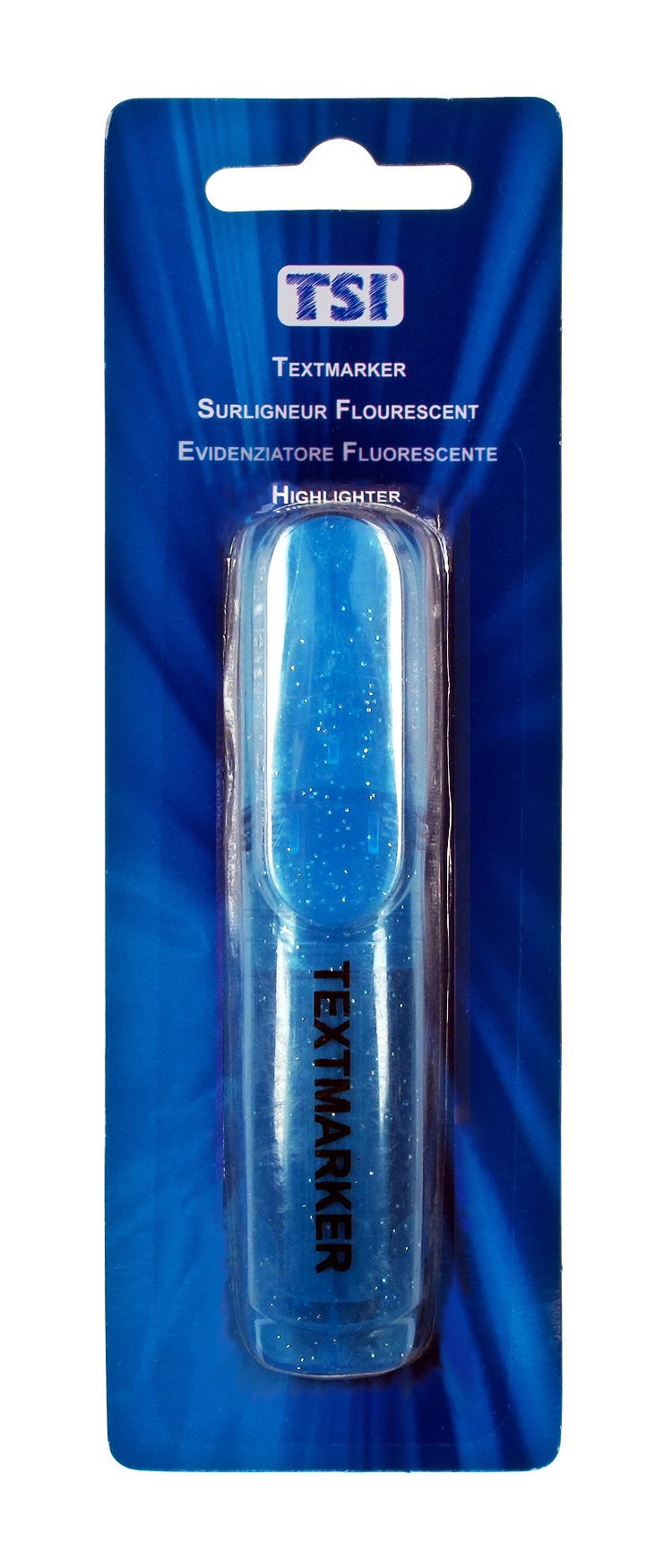 TSI Highlighter 11 cm, Blue