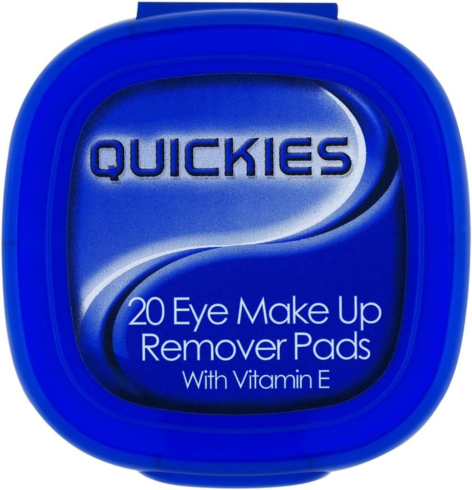 Quickies Standard Eye Makeup Remover Pads Pack 20 Amazon.co.uk Beauty