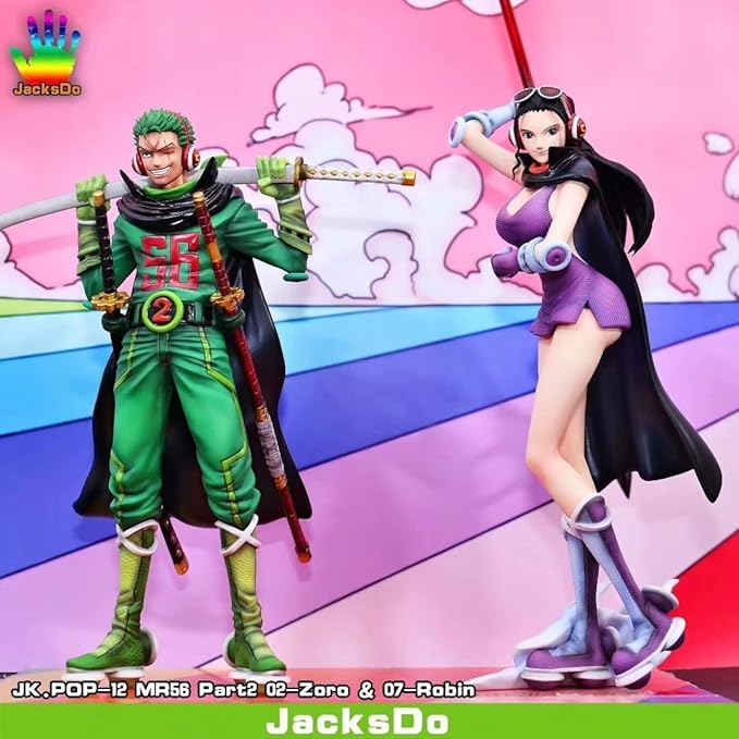Amazon 12月予約 One Piece ワンピース フィギュア ゾロ ロビン ジェルマ66 Ver Jk Studio 18 Gk完成品 改造 一品物 Pop P O P フィギュア ドール 通販