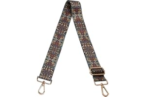 ZANQANO Crossbody Strap for Purses Replacement Adjustable Guitar Multicolor Style Handbag Straps