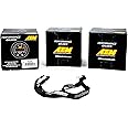 AEM 52mm X-Series Gauge Kit Wideband Air/Fuel & Oil/Fuel Pressure & Boost Turbo w/MAP Lanyard Black