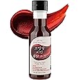 Thank-you Vegan Buldak Sauce - Lower Sugar Korean Hot Sauce for Health-Conscious Spicy Food Lovers - Hot Dipping Sauce K-Food - with Tacos, Wings, Fries, Pizza, 9.17 fl.oz.